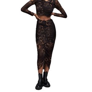 ALLSAINTS Tessia Tempest Midi Skirt